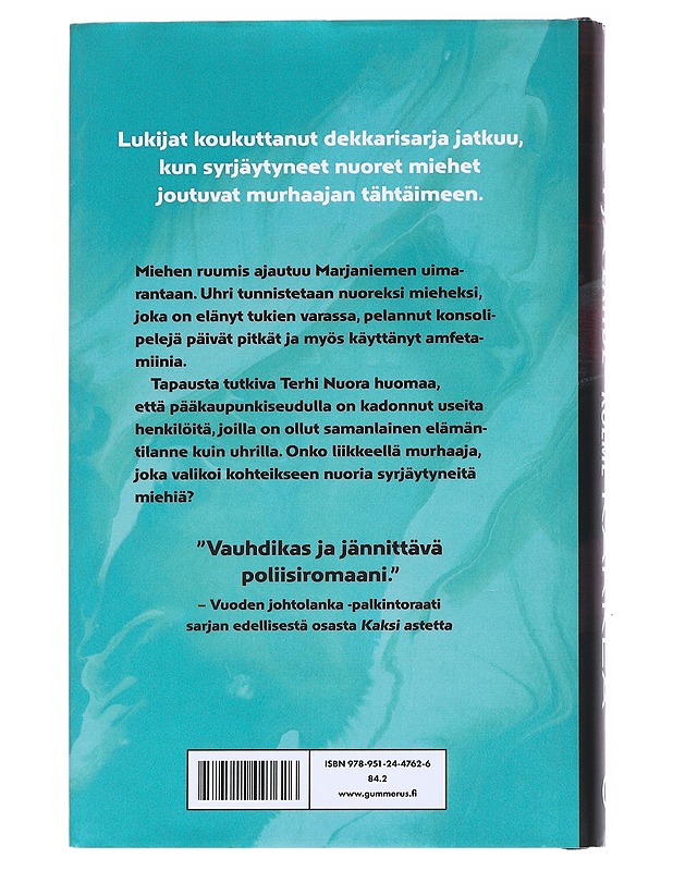 Kolme kärkeä - Petja Lähde - Jännitys ja dekkarit - 10105553622 - 1