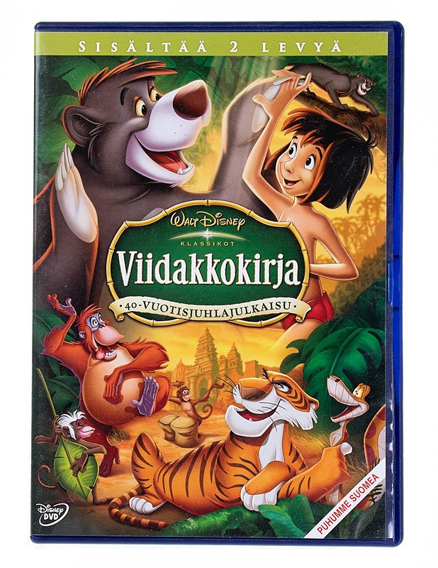 Disney : Viidakkokirja - DVD - DVD-elokuvat - 10105553634 - 0