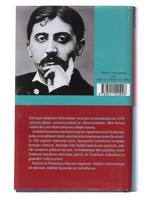 Kadonnutta aikaa etsimässä 7: Sodoma ja Gomorra I-II - Proust, Marcel - Romaanit ja novellit - 10105553679 - 1