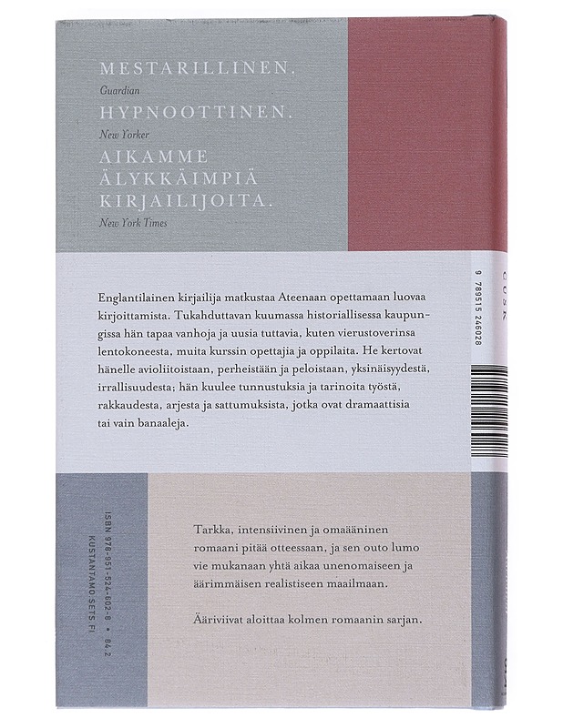 Ääriviivat : romaani - Cusk, Rachel - Romaanit ja novellit - 10105553683 - 1