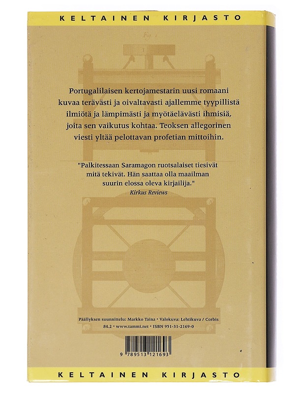 Luola - Saramago, José - Romaanit ja novellit - 10105553692 - 1
