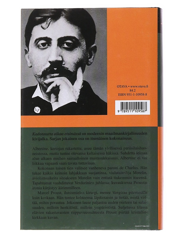 Kadonnutta aikaa etsimässä 8: Vanki - Proust, Marcel - Romaanit ja novellit - 10105553695 - 1