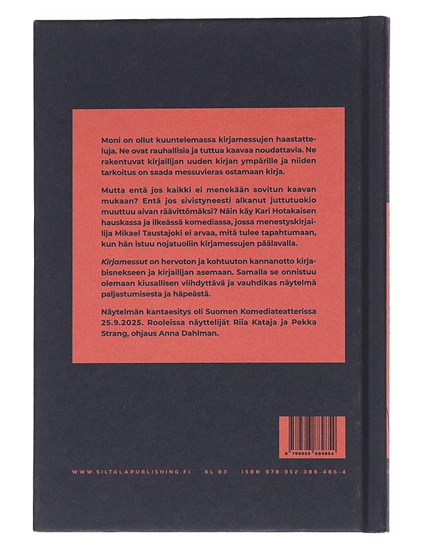 Kirjamessut eli haastattelu joka meni päin helvettiä - Kari Hotakainen - Romaanit ja novellit - 10105553719 - 1