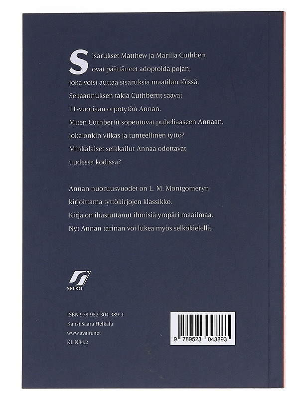 Annan nuoruusvuodet - Salin, Anniina - Elämäkerrat ja muistelmat - 10105553730 - 1