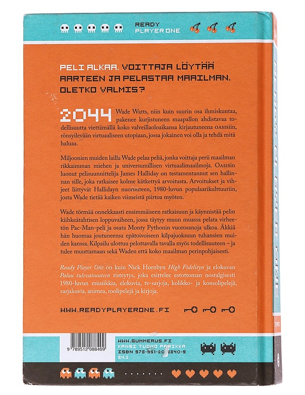 Ready player one - Cline, Ernest - Romaanit ja novellit - 10105553785 - 1