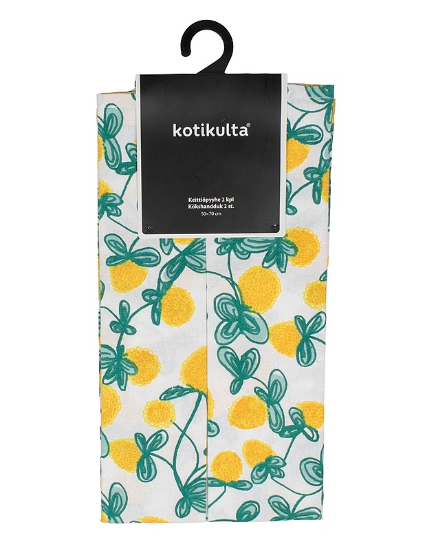 KOTIKULTA keittiöpyyhe, 2 kpl, 50x70 cm - Pyyhkeet - 10105553803 - 0