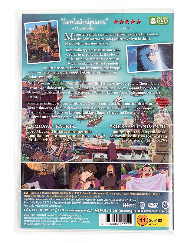 Maameren tarinat - DVD - DVD-elokuvat - 10105553819 - 1