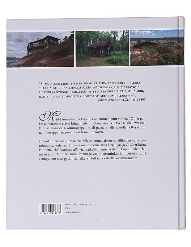 Haltiakuusen alla / suomalaisia kirjailijakoteja - Helttunen, Anne - Tietokirjat ja oppaat - 10105553823 - 1