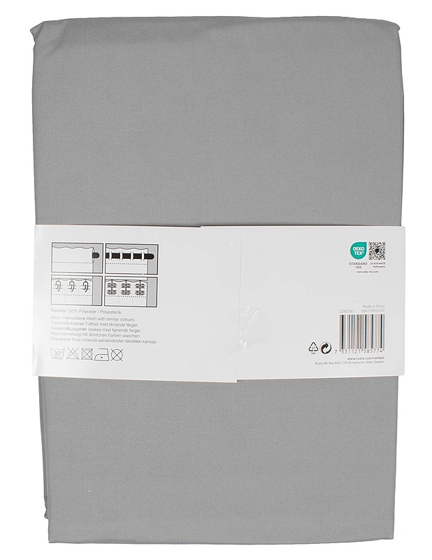 RUSTA HOME Charlie pimennysverho, 135x250 cm - Verhot ja kapat - 10105553847 - 1