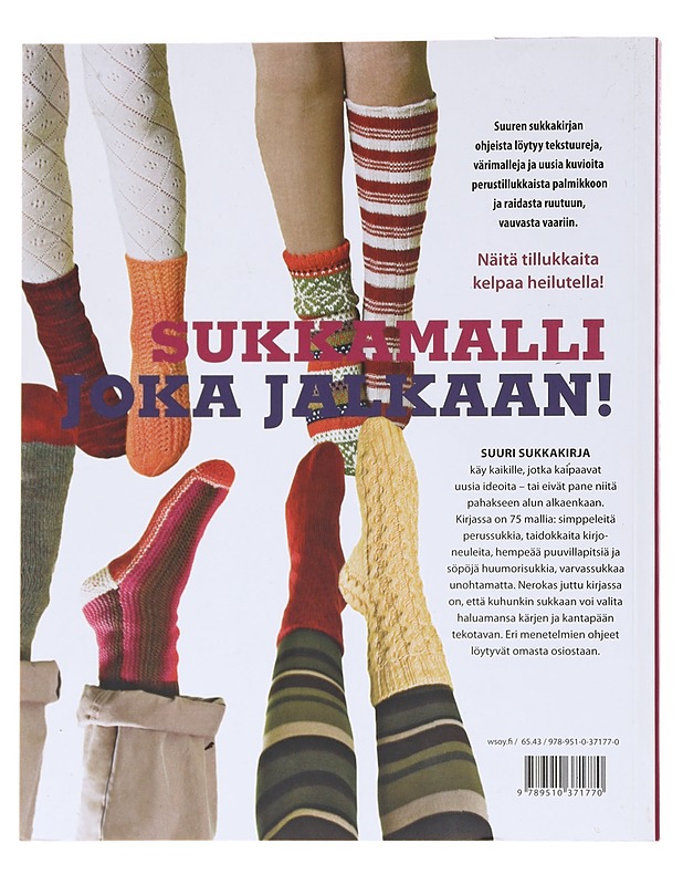 Suuri sukkakirja / kattava opas sukkien neulontaan - Taylor, Kathleen - Tietokirjat ja oppaat - 10105553869 - 1