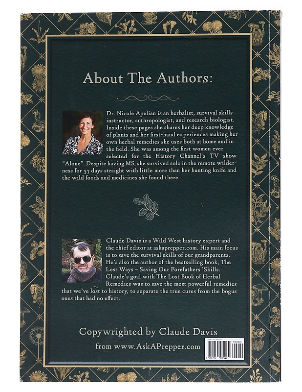 The Lost Book of Herbal Remedies - Nicole Apelian ja Claude Davis - Tietokirjat ja oppaat - 10105553909 - 1