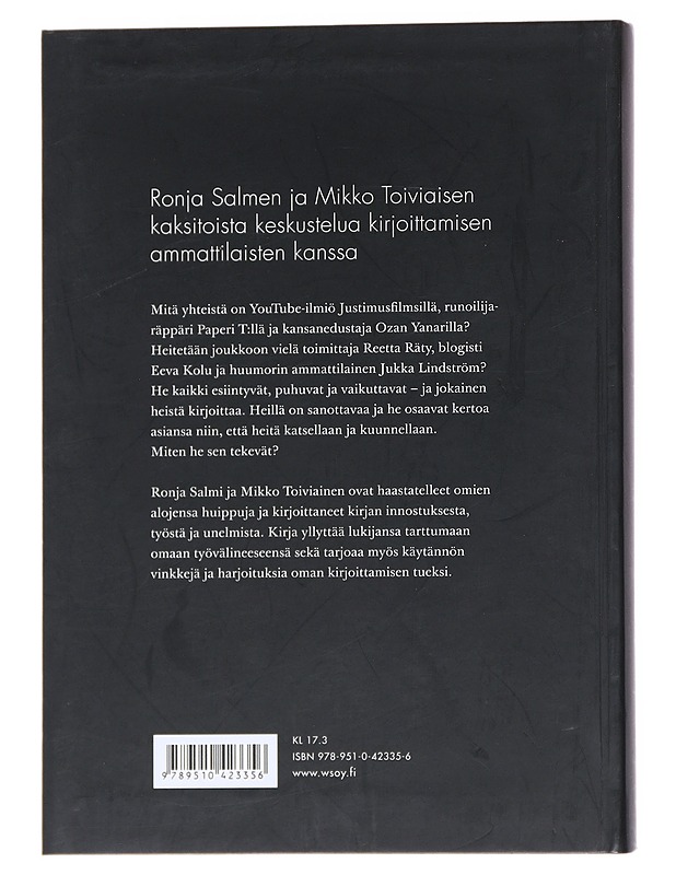12 tarinaa kirjoittamisesta - Salmi, Ronja - Kaunokirjallisuus - 10105553912 - 1