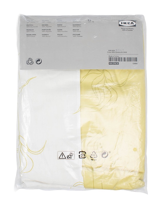 IKEA Femmen pussilakana + tyynyliina setti, 150x210 cm + 50x60 cm - Liinavaatteet - 10105553926 - 1