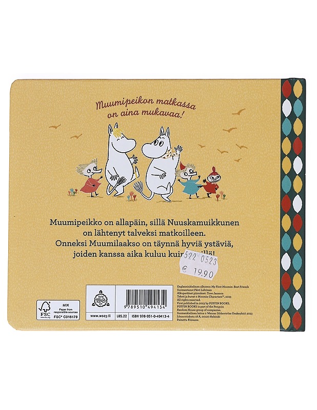 Muumipeikon ystävät - Dungworth, Richard - Lastenkirjat - 10105553937 - 1