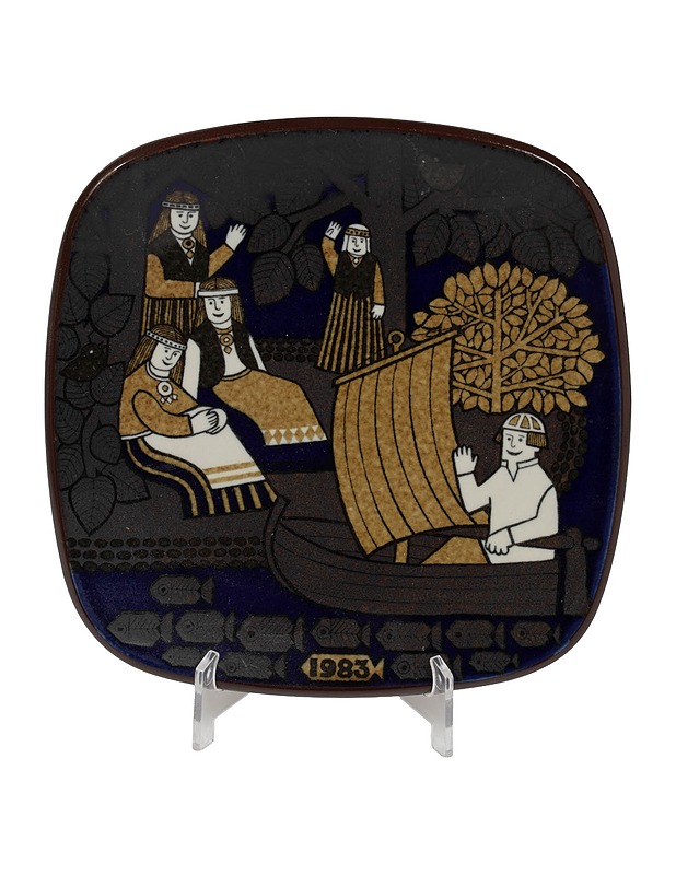 ARABIA Kalevala 1983 vuosilautanen - Designsuosikit - 10105553943 - 0