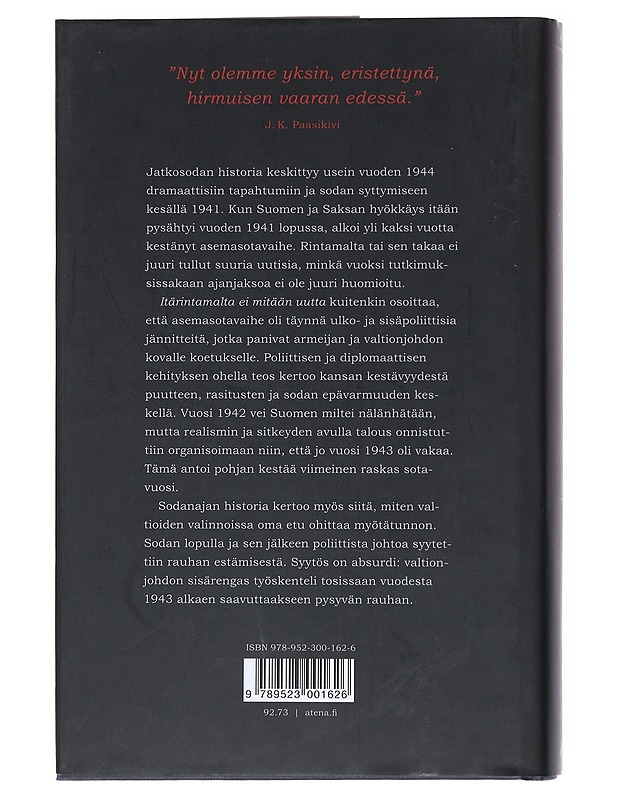 Itärintamalta ei mitään uutta - Paavo Rantanen - Historiakirjat - 10105553996 - 1