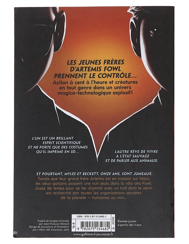 Les Jumeaux Fowl -Eoin Colfer - Jännitys ja dekkarit - 10105554008 - 1