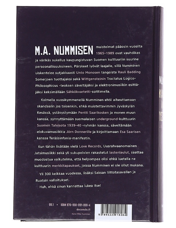 Kaukana väijyy ystäviä : muistelmat I - M.A. Numminen - Elämäkerrat ja muistelmat - 10105554012 - 1