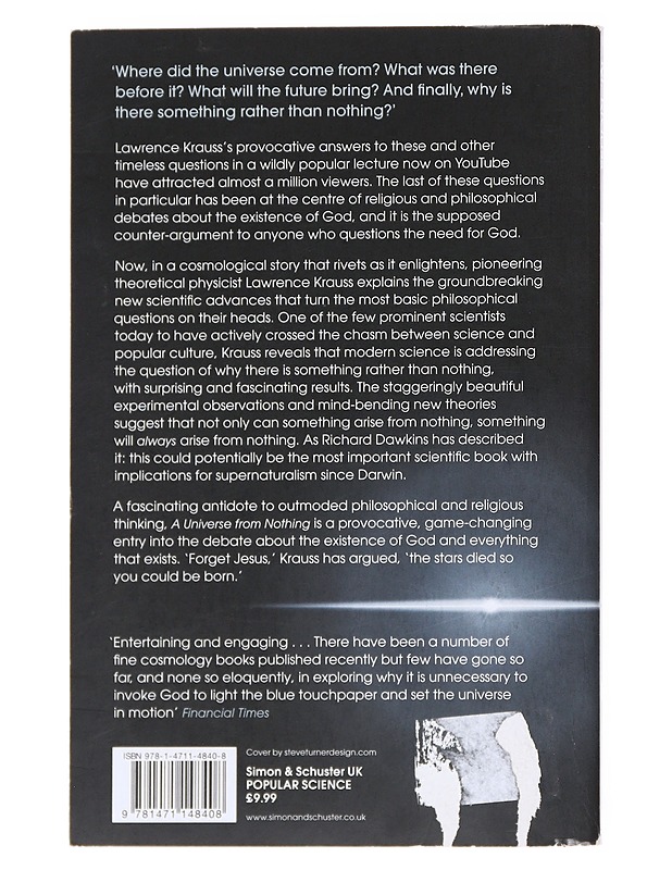 A Universe From Nothing - Lawrence M. Krauss - Romaanit ja novellit - 10105554035 - 1