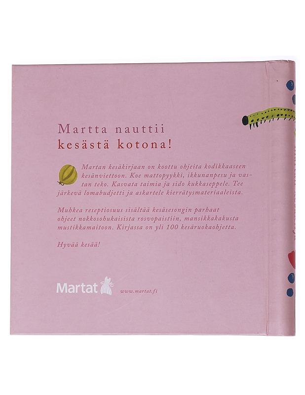 Martan kesäkirja : luvassa kirkastuvaa - Elomaa-Vahteristo, Pirkko - Ruokakirjat - 10105554051 - 1