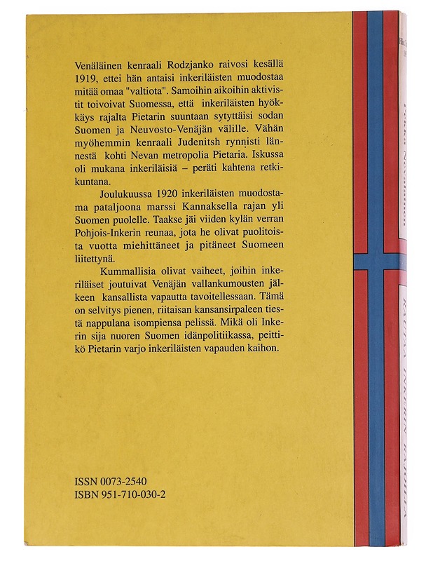 Rautaa Inkerin rajoilla - Pekka Nevalainen - Tietokirjat - 10105554055 - 1