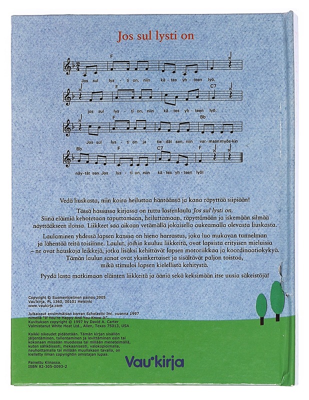 Jos sul lysti on - David A. Carter - Lastenkirjat - 10105554070 - 1