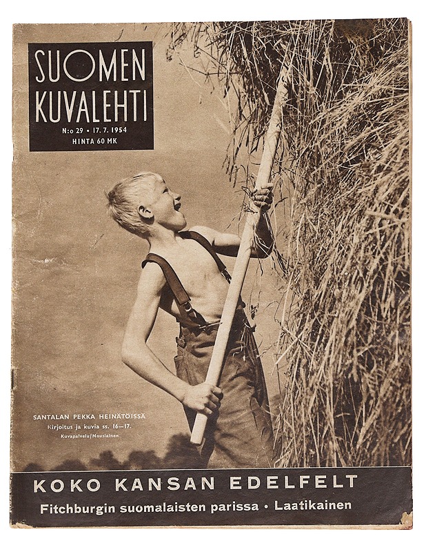 Suomen Kuvalehti 29/1954 - Lehdet - 10105554108 - 0