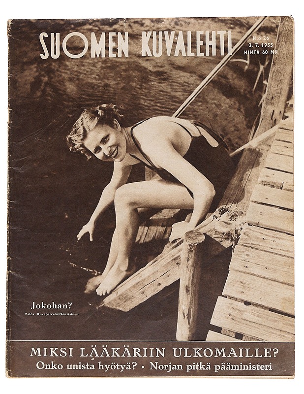 Suomen Kuvalehti 26/1955 - Lehdet - 10105554111 - 0