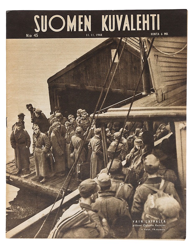 Suomen kuvalehti N:o 45 ; 11.11. 1963 - Historiakirjat - 10105554114 - 0
