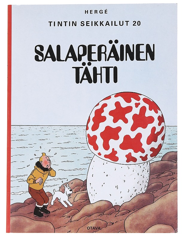Salaperäinen tähti - Hergé - Sarjakuvat - 10105554132 - 0