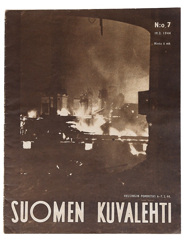 Suomen kuvalehti N:o 7 ; 19.2. 1944 - Historiakirjat - 10105554136 - 0
