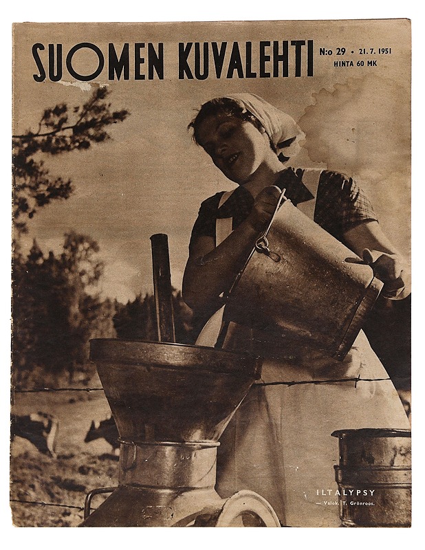 Suomen Kuvalehti 29/1951 - Lehdet - 10105554160 - 0