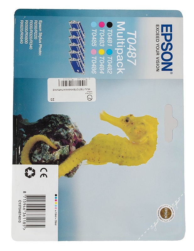 EPSON T0487 Multipack tulostimen värit - Tietokoneet - 10105554169 - 0