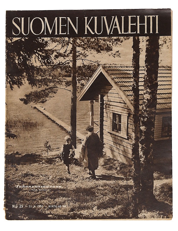 Suomen Kuvalehti 25/1951 - Lehdet - 10105554177 - 0