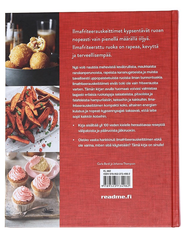 Airfryer keittokirja - Johanna Thompson - Ruokakirjat - 10105554179 - 1