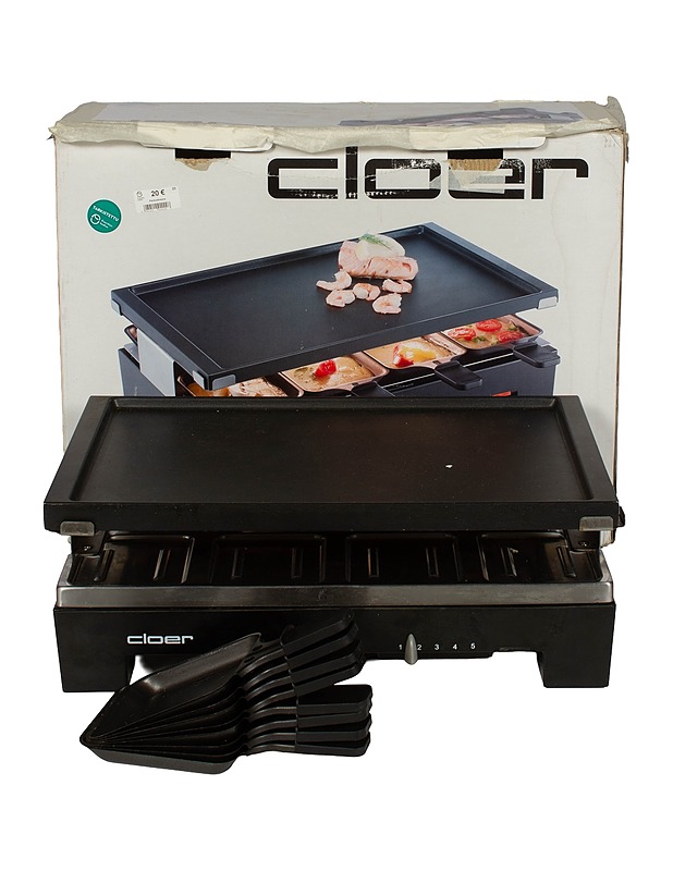 CLOER Raclette-grilli - Pienkodinkoneet - 10105554188 - 0