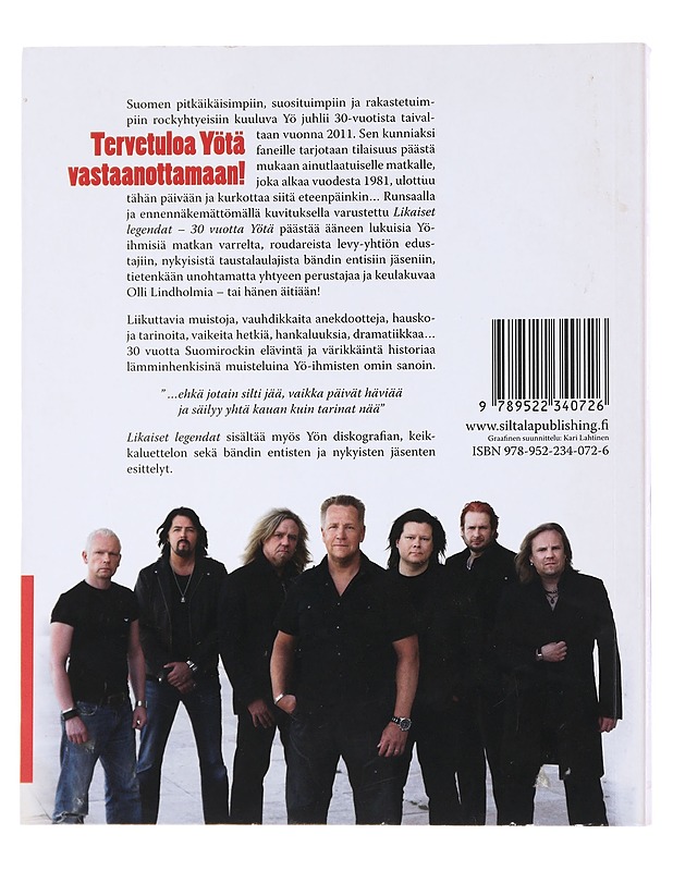 Likaiset legendat / 30 vuotta Yötä - Ilpo Rantanen - Elämäkerrat ja muistelmat - 10105554207 - 1
