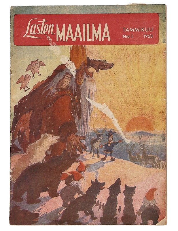 Lasten maailma N:o 1 ; 1953 - Harrastekirjat - 10105554242 - 0