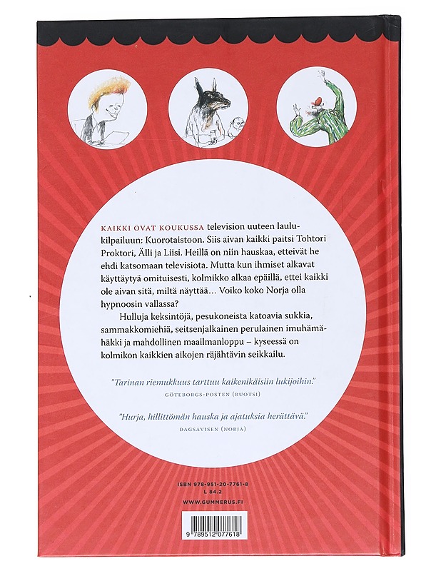 Tohtori Proktori ja mahdollinen maailmanloppu - Jo Nesbø - Lastenkirjat - 10105554239 - 1