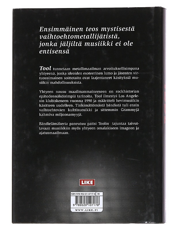 Tool / metallin alkemistit - Joel McIver - Elämäkerrat ja muistelmat - 10105554253 - 1