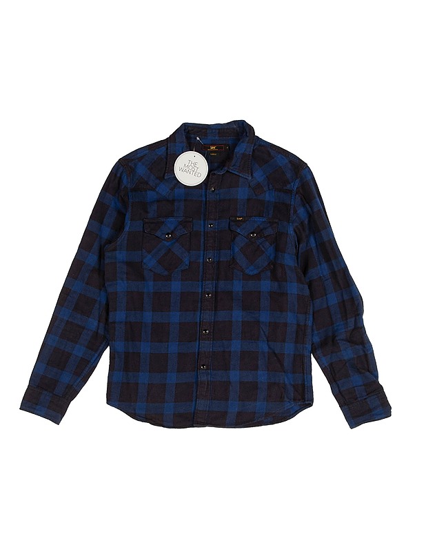 LEE flanellipaita, M - Slim Fit - Miesten paidat - 10105554305 - 0