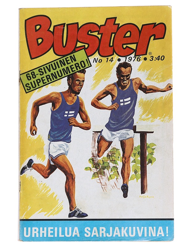 Buster no. 14 1976 Urheilua Sarjakuvina - Lehdet - 10105554364 - 0