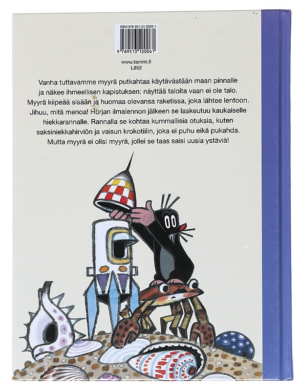 Myyrän raketti - Zden?k Miler - Lastenkirjat - 10105554370 - 1