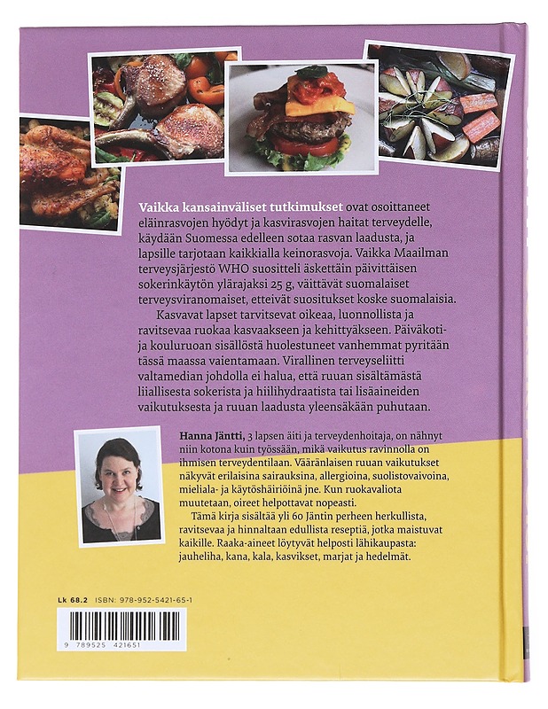 Sokerit pois! / tervettä järkeä lasten ravitsemukseen - Jäntti, Hanna - Ruokakirjat - 10105554368 - 1