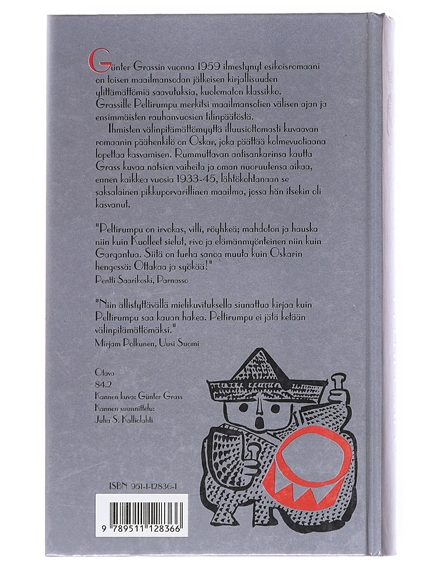 Peltirumpu - Günter Grass - Romaanit ja novellit - 10105554380 - 1