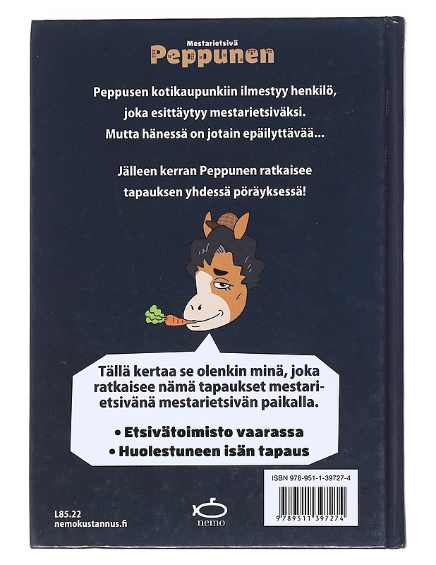 Mestarietsivä Peppunen : etsivätoimisto vaarassa - Troll - Lastenkirjat - 10105554405 - 1
