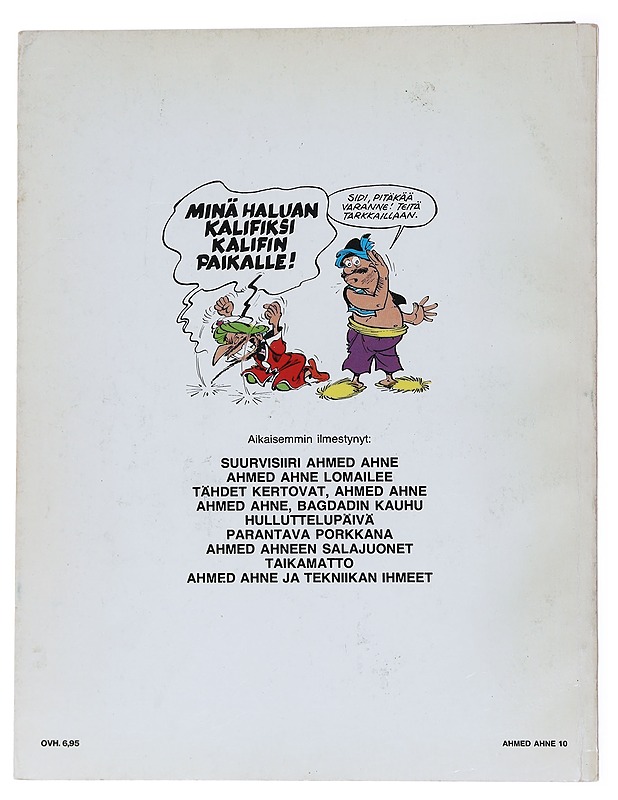 Ahmed Ahne 10: Kiusanhenki - Goscinny & Tabary - Sarjakuvat - 10105554421 - 1