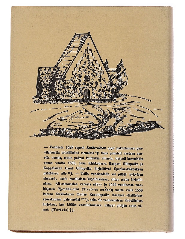 Kertomus Tyrvään pitäjästä 1853 - Warelius, Antero - Historiakirjat - 10105554427 - 1