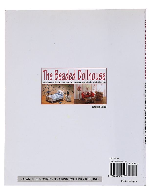 The beaded dollhouse - Chiba, Nobuyo - Harrastekirjat - 10105554439 - 1