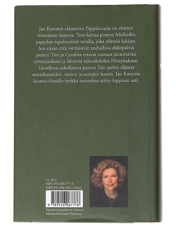 Pappila keskellä elämää. / 8 Pappilan uusi mahdollisuus - Karon, Jan - Romaanit ja novellit - 10105554444 - 1